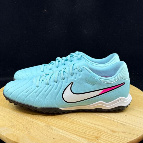 Nike Tiempo Legend 10 Pro Men’s Sz 10.5 Turf Soccer Cleats Copa Blue DV4342-401 - Picture 7 of 9